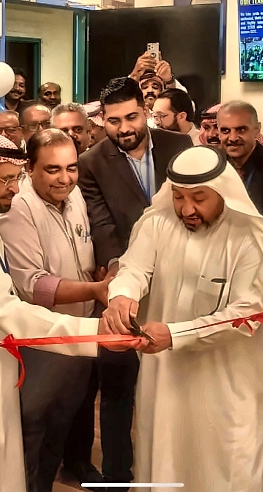 Ribbon-cutting ceremony at MEG Al Khobar office inauguration