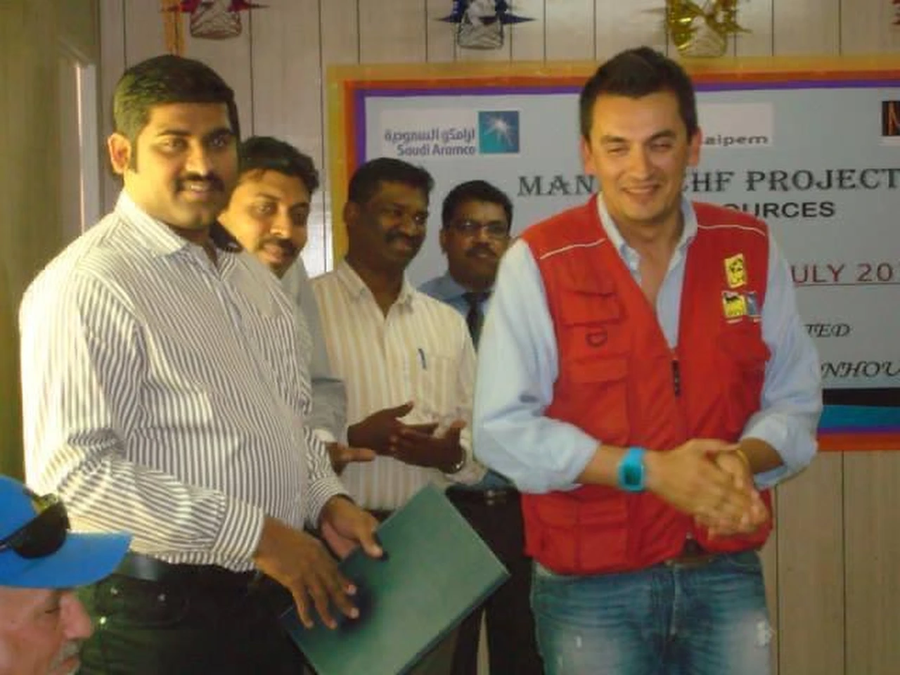 Manifa CHF Project milestone with Saudi Aramco, ENI and Saipem