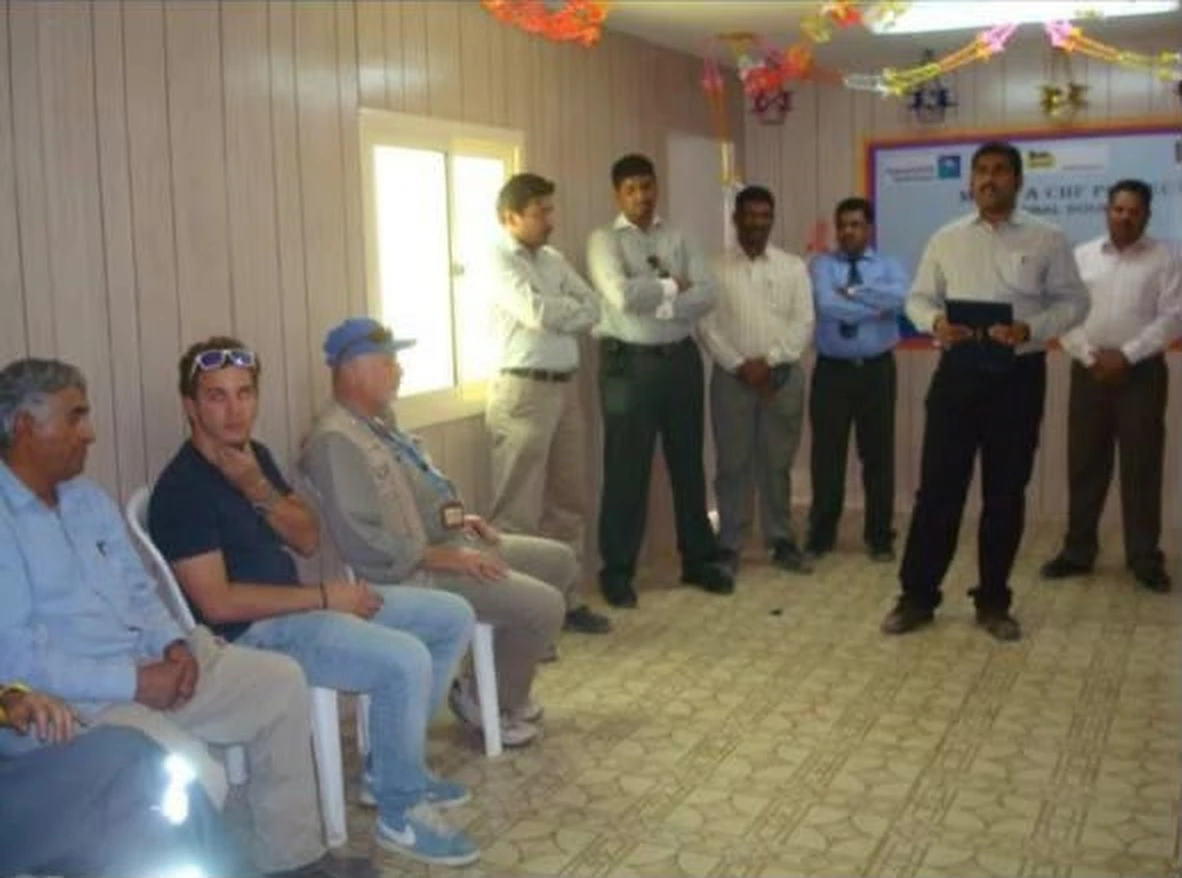 Manifa CHF Project full workforce team assembly