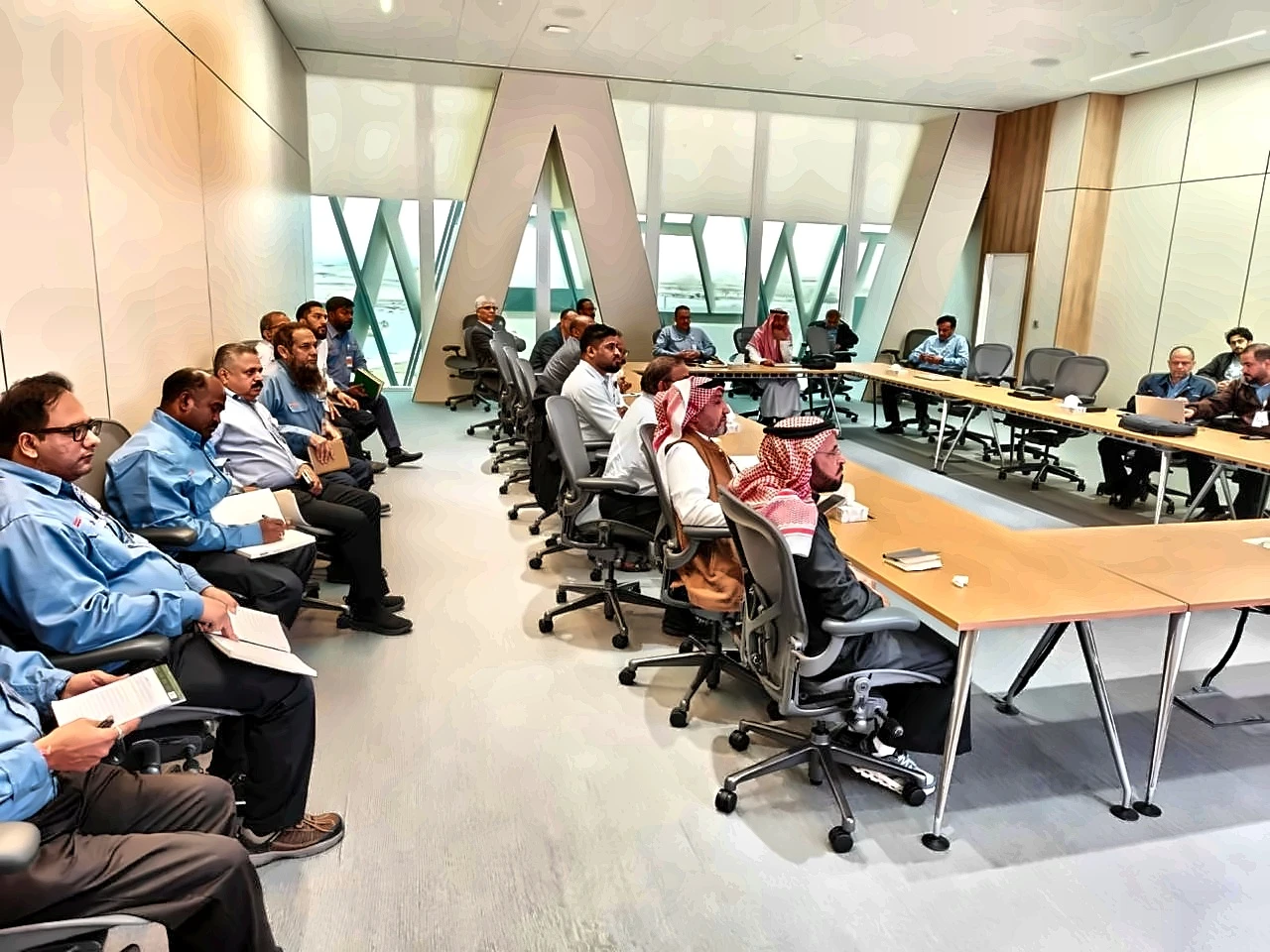 Aligning on delivery strategy at SABIC STC Mega Project kickoff